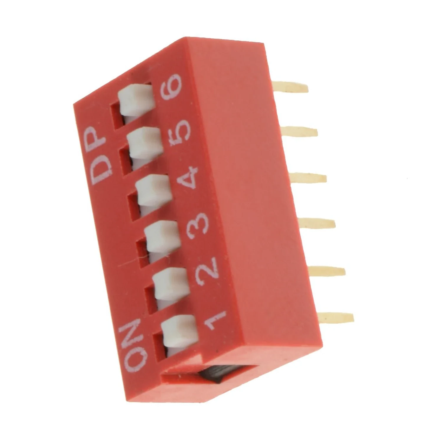 Interruptor DIP Switch 6 Posiciones (6P) - Paso 2.54 mm - Imagen 4
