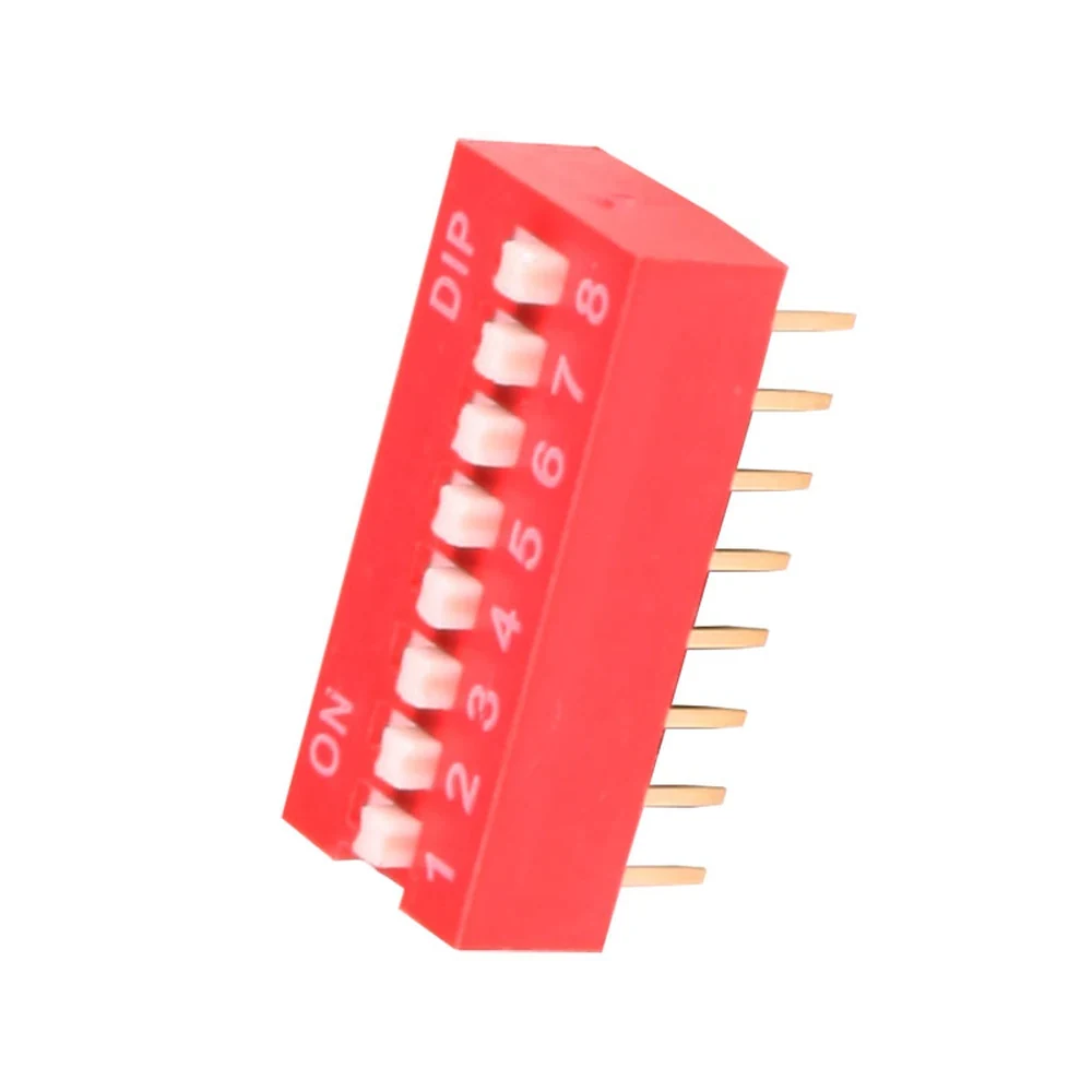 Interruptor DIP Switch 8 Posiciones (8P) - Paso 2.54 mm - Imagen 4