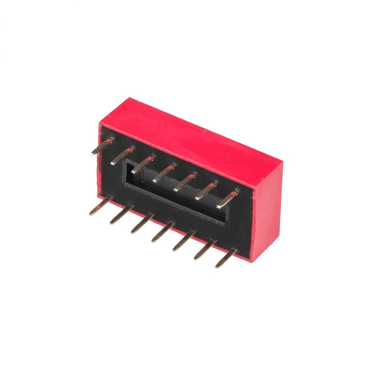 Interruptor DIP Switch 7 Posiciones | Paso 2.54mm | ON/OFF Rojo - Imagen 3