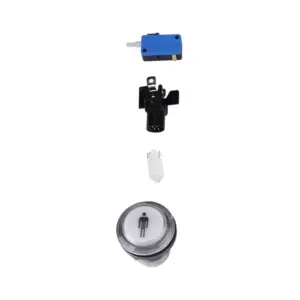 Pulsador Arcade 33mm LED iluminado 1 Player