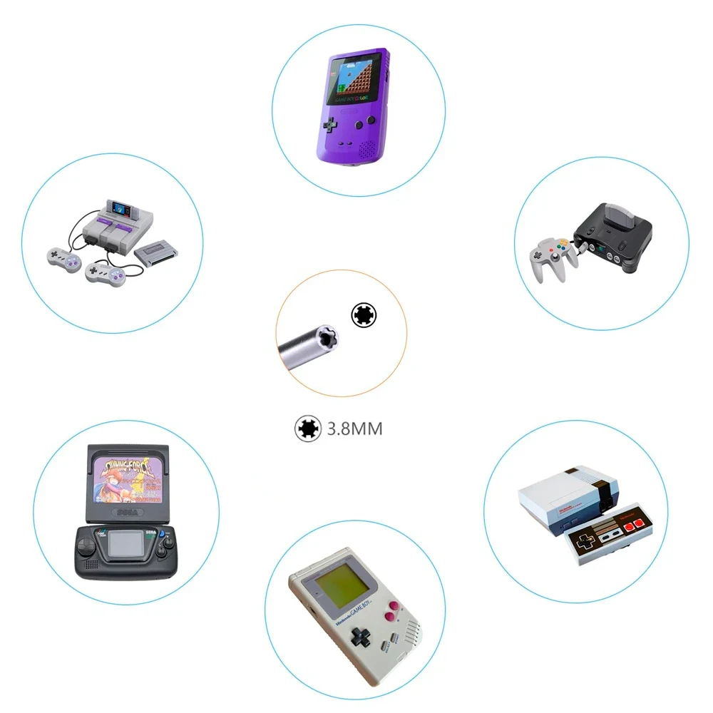 Punta Destornillador Gamebit 3,8mm NES SNES N64 Game Boy Cartuchos - Imagen 5