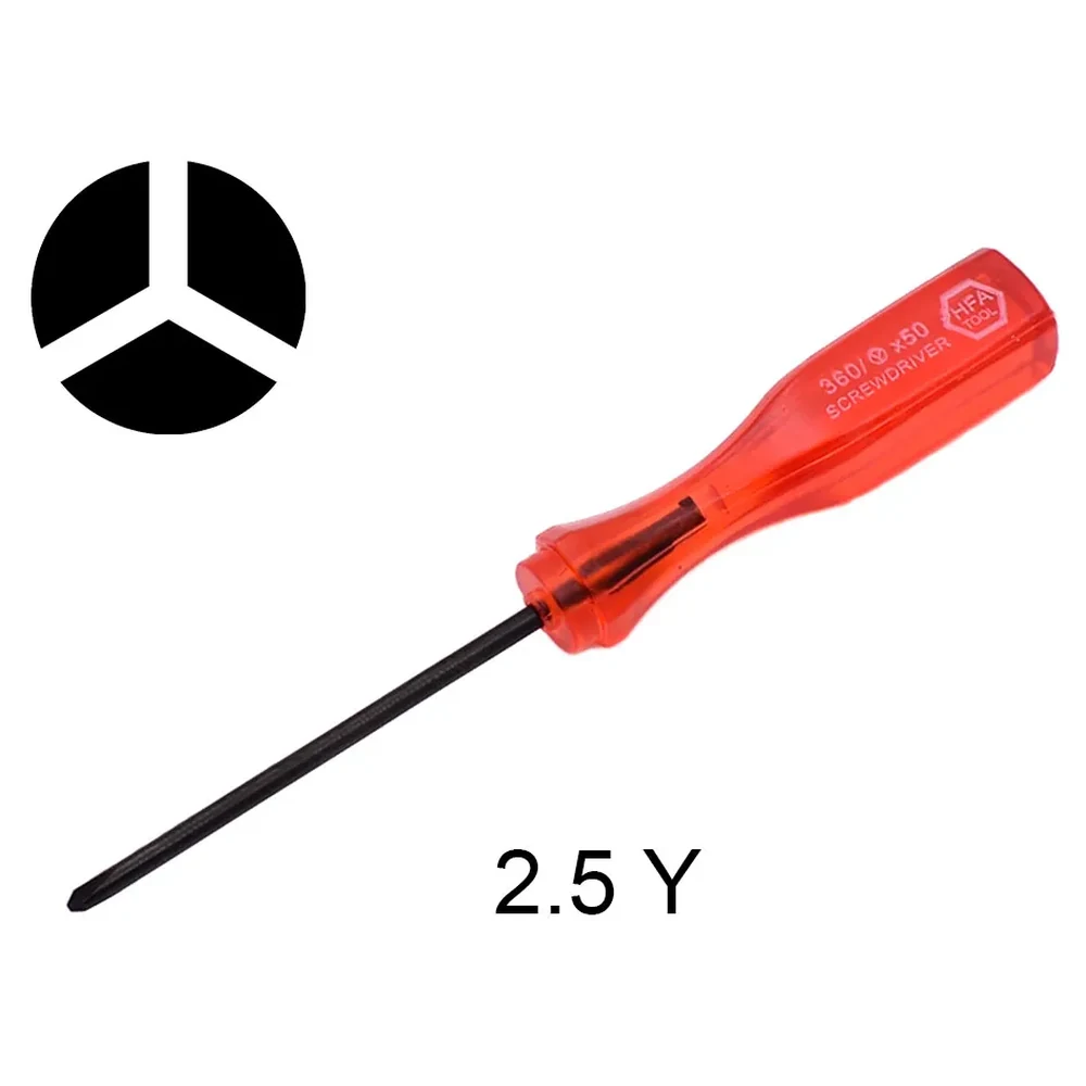 Destornillador Triwing 2,5mm Punta Y para Wii DS Lite GBA SP GameCube