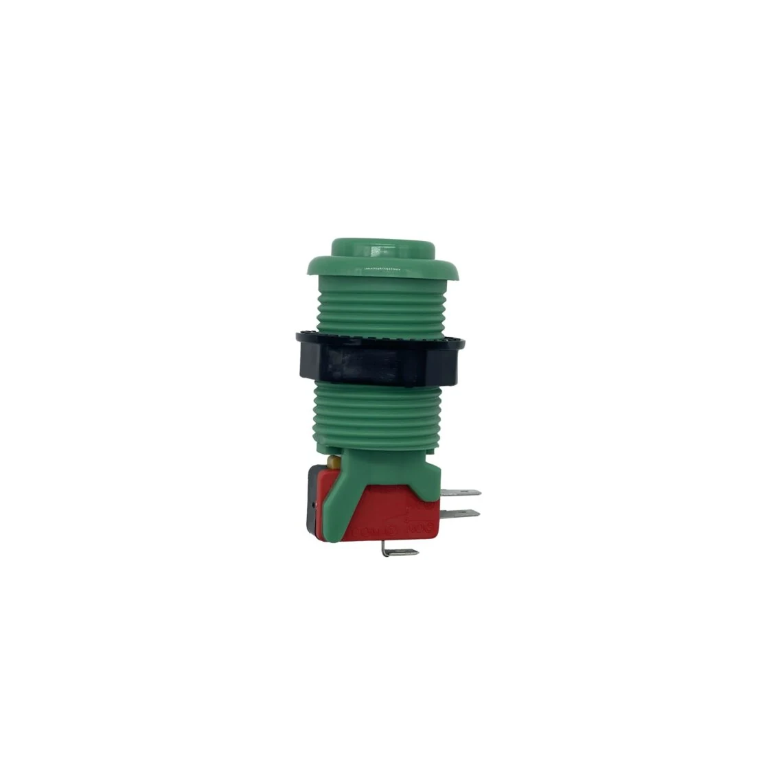 Pulsador Arcade Americano Cóncavo 28mm Verde con Microinterruptor - Imagen 4