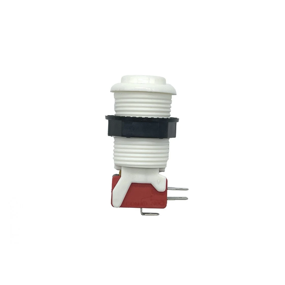Pulsador Arcade Americano Cóncavo 28mm Blanco con Microinterruptor - Imagen 5