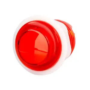 Pulsador Arcade LED Rojo 28mm Iluminado Botón Recreativa Bartop 24mm