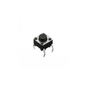Pulsador Táctil 6x6x6 mm para PCB 4 Pines SPST-NO Momentáneo