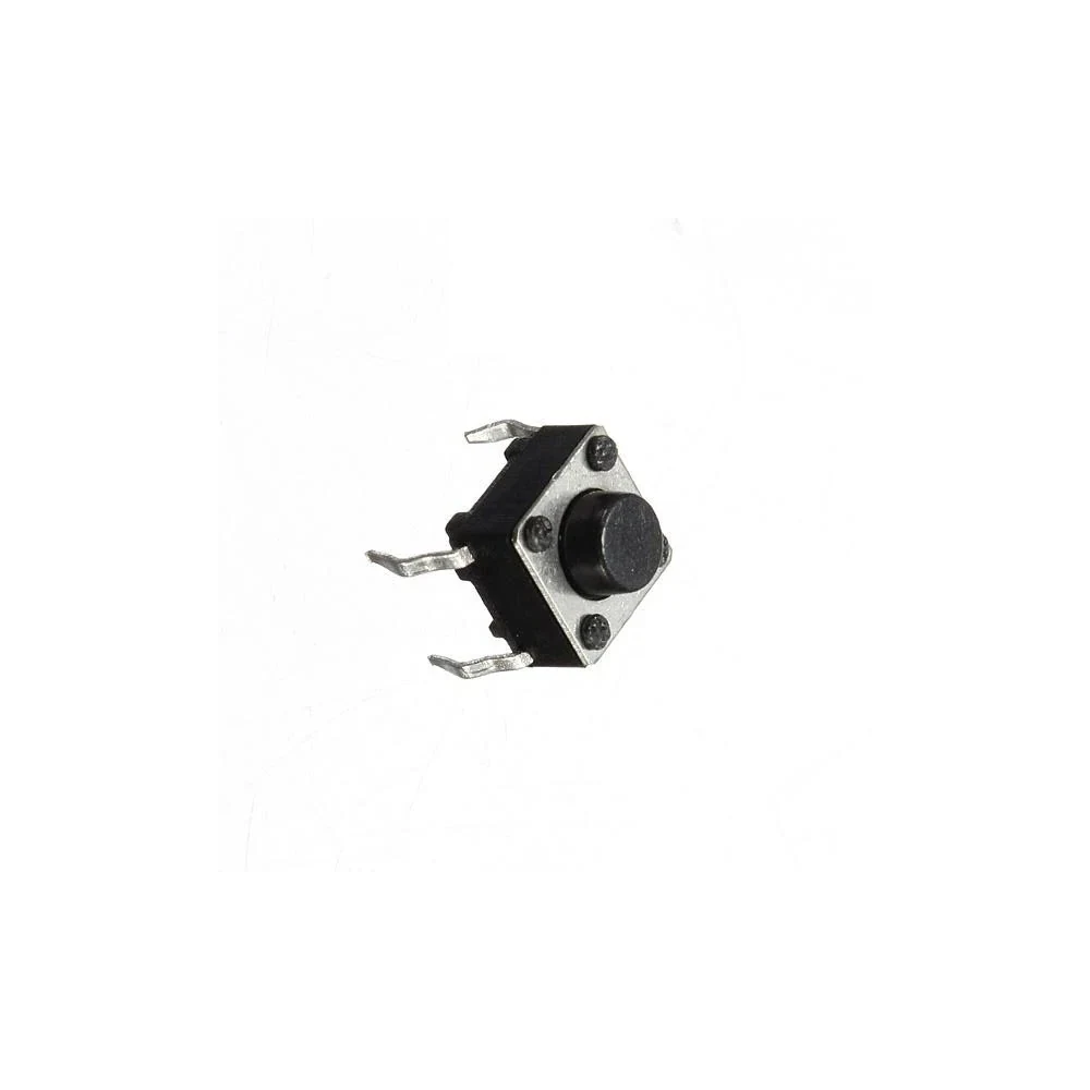 Pulsador Táctil 6x6x6 mm para PCB 4 Pines SPST-NO Momentáneo - Imagen 3